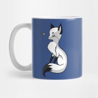 Fox and a Butterfly Mug